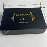 Coffret cadeau de 8 bougies parfumées au soja - Parfums citron, lavande, rose, vanille, jasmin, menthe, gardénia et romarin - Pour une utilisation en intérieur - Cadeau idéal pour les fêtes et les occasions spéciales - Idéal pour les femmes et les hommes