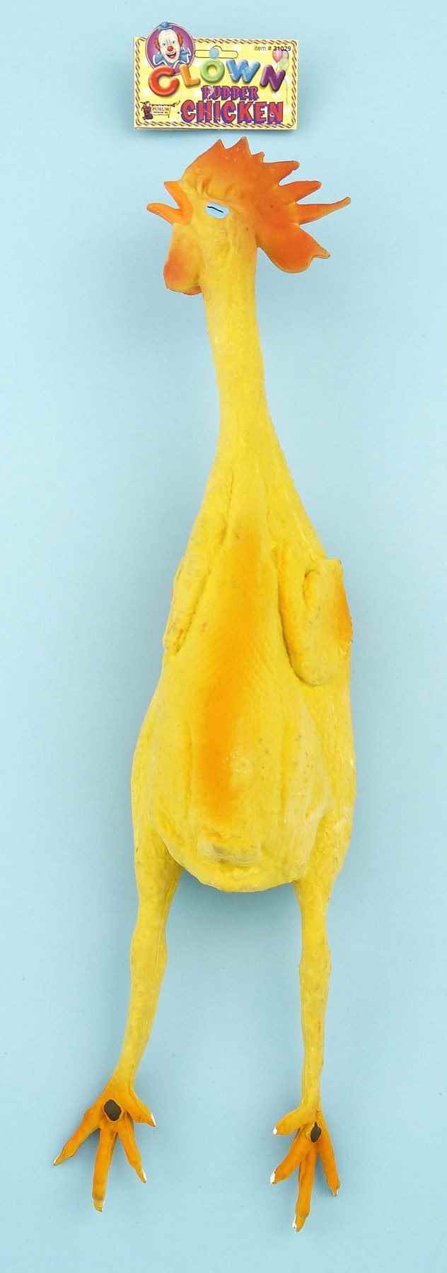 Classic Rubber Chicken Prop