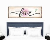 The Secret Ingredient Is Always Love - Wooden Contemporary Sign - Living Room Decor - Farmhouse Décor - Inspirational Wall Art - 310316