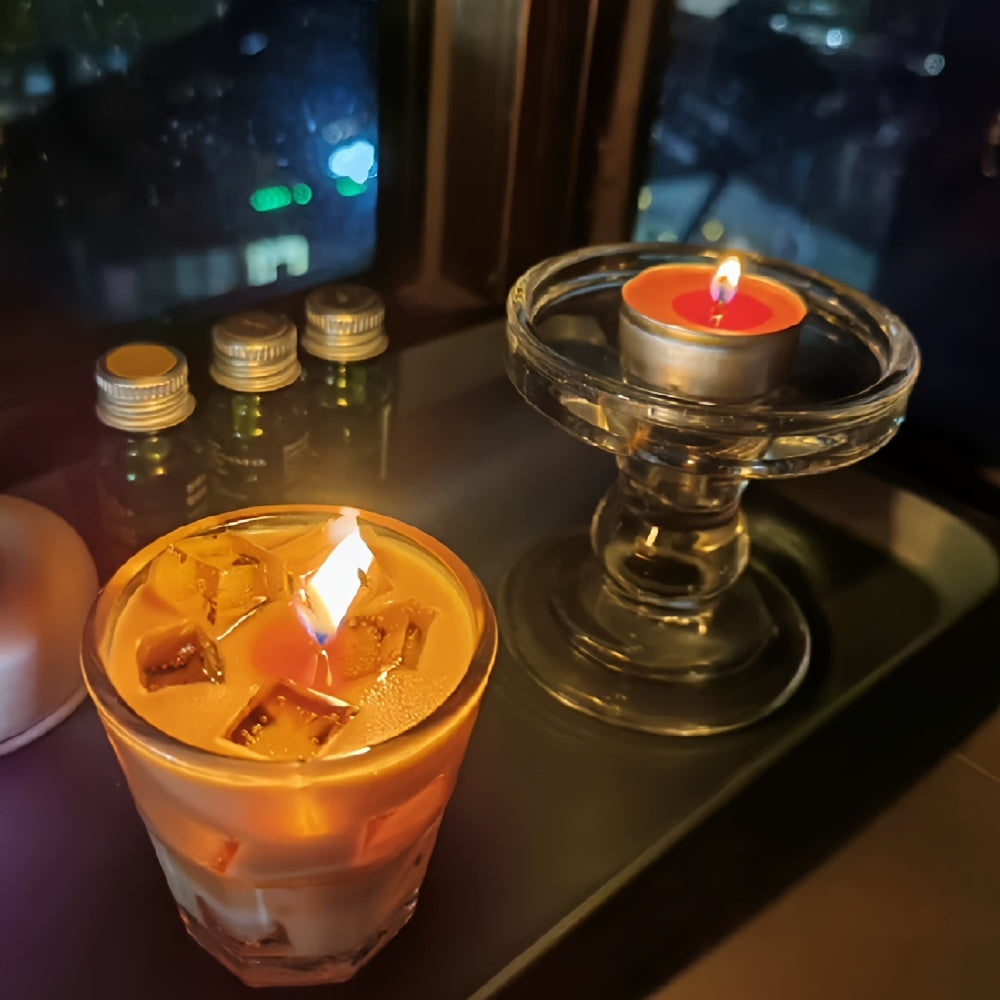 Bougie parfumée au café 300 g - Coffret cadeau créatif, style américain glacé, cadeau surprise des fêtes, emballage soigné, arôme puissant