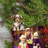 Dogs Decorative Wooden Clip-on Ornaments of 6 by G. Debrekht - Christmas Decor - 8090017C-S6