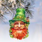 Happy St. Patrick Day Wooden Ornaments by G. DeBrekht Easter Spring Decor - 8652779