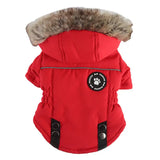 Pet Winter Cotton Dog Clothes Zipper Jacket Dog Supplies - Lootquake
