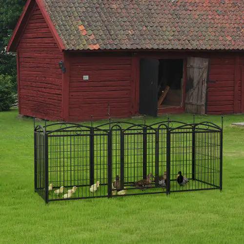 32-Inch Heavy-Duty Pet Playpen