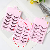 Manga Lashes Set: 5 Pairs