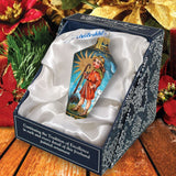 Shepherd Boy Drop Glass Ornament by G. DeBrekht - Nativity Holiday Decor - 73541