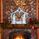 Decoración para puerta de la Natividad con Estrella Naciente de G. DeBrekht - Decoración navideña de la Natividad - 8198851H