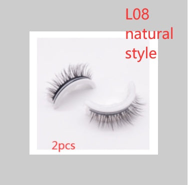 Reusable 3D Self-Adhesive Mink Lashes