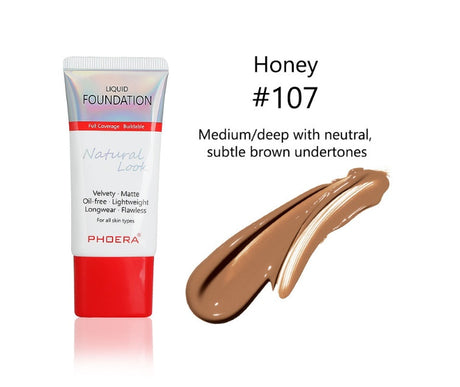 Matte, Silky, Tube Liquid Foundation, Ladies Products - Lootquake