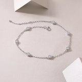 Smart Bubble Luxury Fashion Mossan Diamond S925 Silver Bracelet Comparable To Natural Diamonds - Lootquake