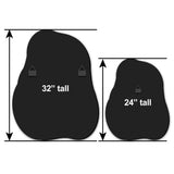 Ángel de nieve para colgar en la puerta, de madera, de Josephine Wall - 842131F-JW