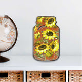 Decoración de Halloween con girasoles en tarro de cristal, de G. DeBrekht - Decoración de Halloween para Acción de Gracias - 8158906H