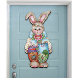Bella Bunny Easter Door Decor by Jamie Mills-Price - Easter Spring Decor - 8457601H