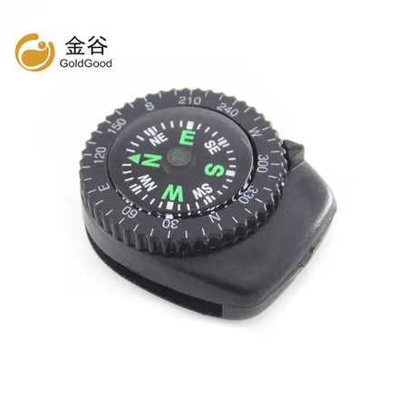 Mini Watch Strap Button Removable Compass Survival Mini Pocket Compass Outdoor Hiking Camping Accessories - Lootquake