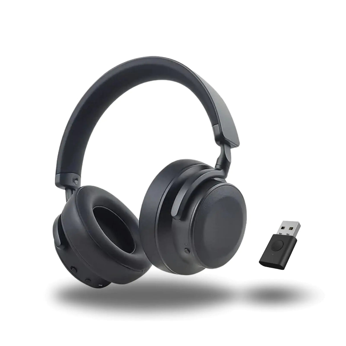 EchoBeatz Wireless Headphones Auracast Headphones EchoBeatz ANC Headphones Wireless ANC Headphones Noise Cancelling Headphones with Dongle Over-Ear Noise Cancelling Headphones. - Lootquake