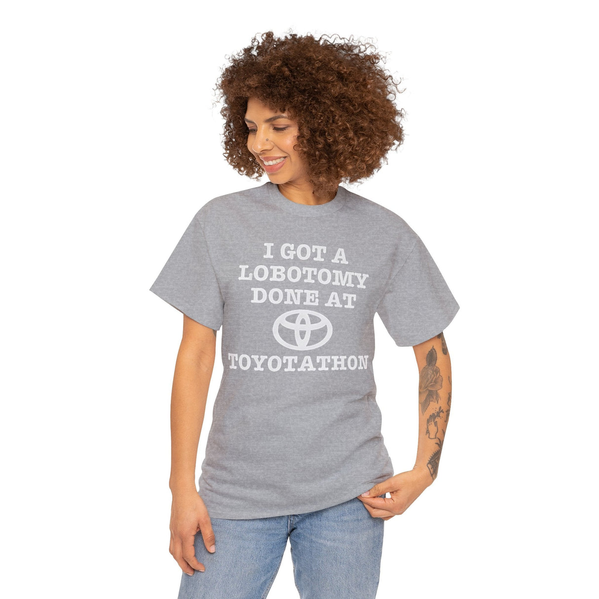 I Got a Lobotomy Done at Toyotathon Funny Meme T-Shirt – Hilarious Car Event Parody Tee