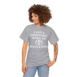 I Got a Lobotomy Done at Toyotathon Funny Meme T-Shirt – Hilarious Car Event Parody Tee