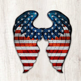 USA Wings Decorative Holiday Door Decor - American Christmas Decor - 8187131H