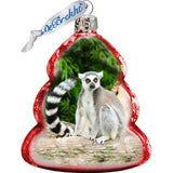 Juego de 3 adornos tropicales de vidrio de mercurio de G. DeBrekht - Decoración costera navideña - 770125S3