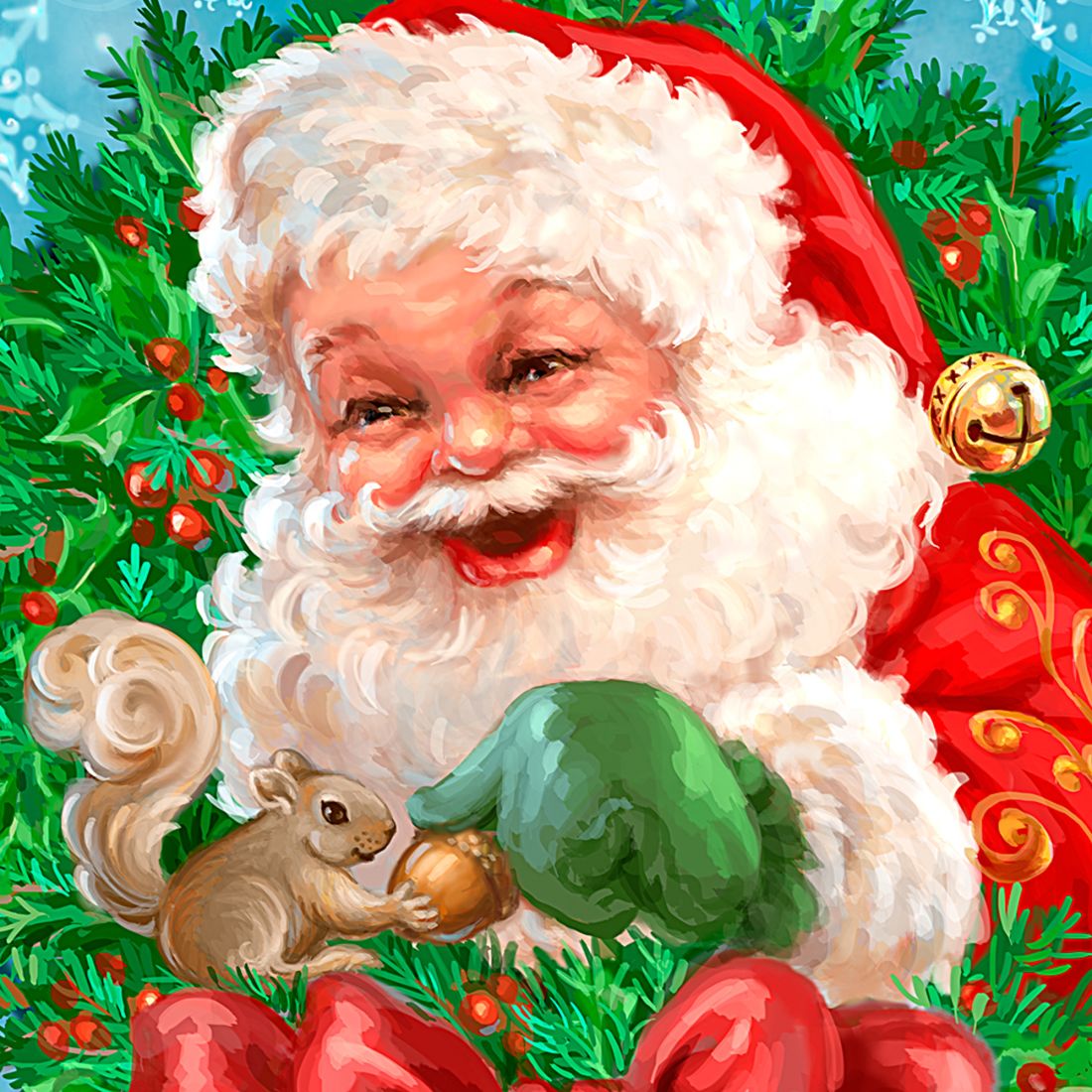 Arte de pared de madera con corona de lazo de Papá Noel de D. Gelsinger - Decoración navideña de muñeco de nieve de Papá Noel - 95606B-1309