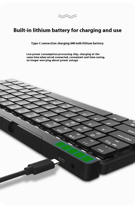 RK925 Bluetooth Mechanical Keyboard Low Axis Computer Cellphone Tablet Universal Keyboard - Lootquake