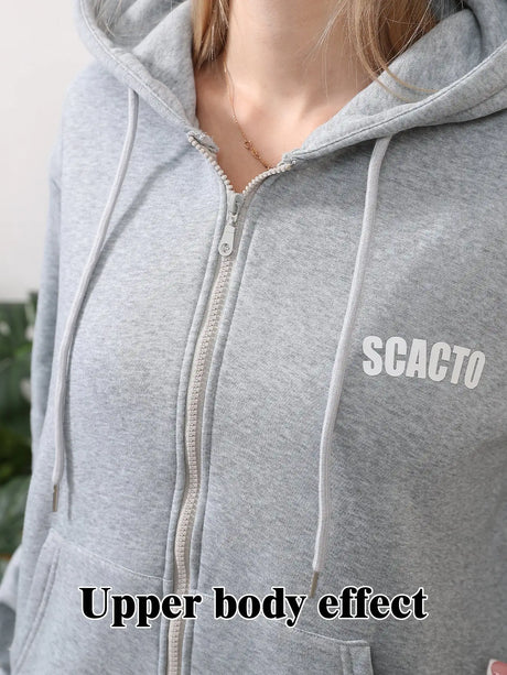 Women's Long Sleeved Hoodie Set - Lootquake