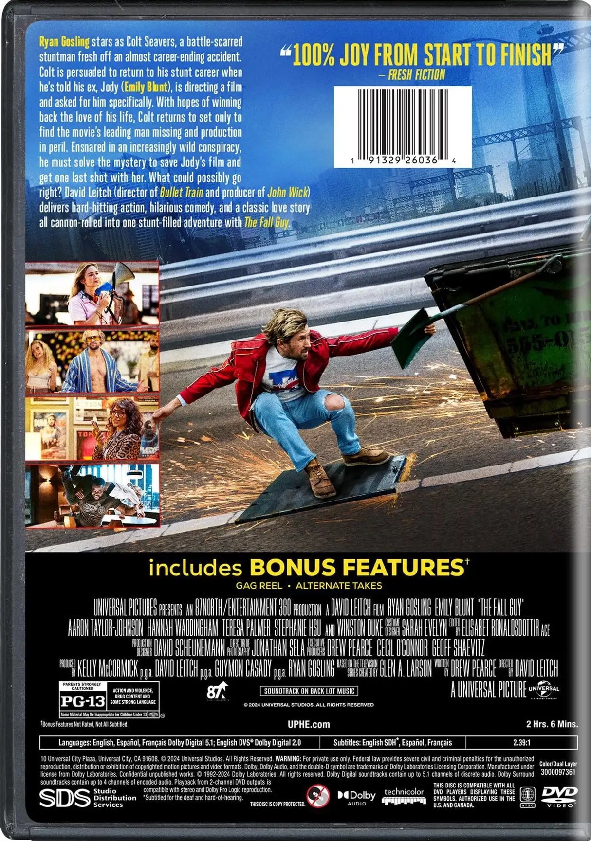 The Fall Guy (DVD), Universal Studios, Action & Adventure - Lootquake