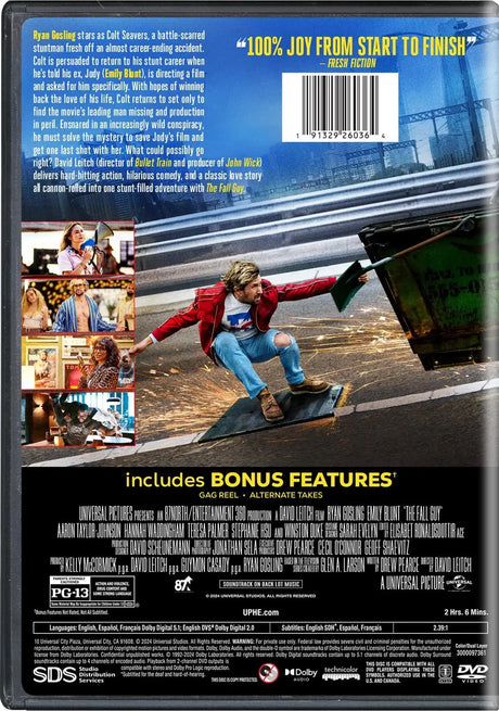 The Fall Guy (DVD), Universal Studios, Action & Adventure - Lootquake