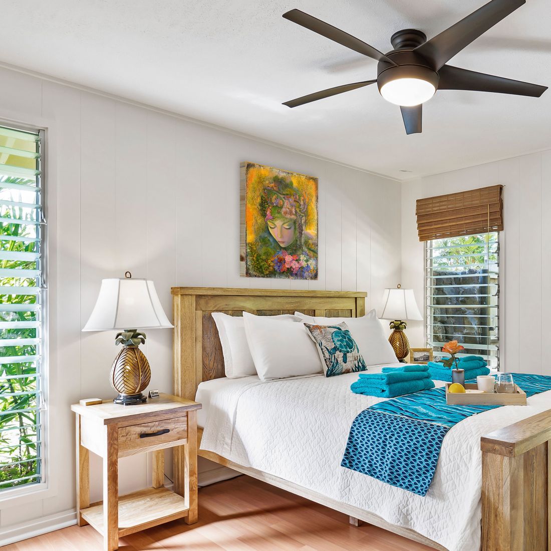 Arte de pared de madera de fantasía "Jefe Jardinero" de Josephine Wall - Decoración de fantasía - 852117-JW