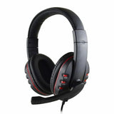 BrandName Gaming Headset - Noise-Cancelling 3.5mm Earphones with Microphone & Volume Control for PS4 & PC