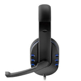 BrandName Gaming Headset - Noise-Cancelling 3.5mm Earphones with Microphone & Volume Control for PS4 & PC