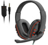 BrandName Gaming Headset - Noise-Cancelling 3.5mm Earphones with Microphone & Volume Control for PS4 & PC