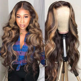 Medium And Long Curly Fashion Female Big Wave Real Human Hair Wig - Lootquake