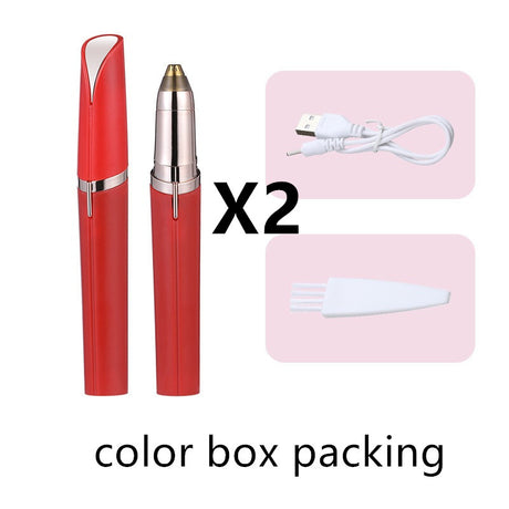 Eyebrow Epilator Maquiagem Profissional Completa Trymer Do Brwi Eye Brow Trimmer For Rasoir Visage Femme Make Up Eye Brow Shaper - Lootquake