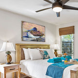 Arte mural costero de madera Sowell Seagal de Nature Wonders - Decoración costera con vida marina - 95326B