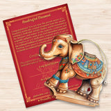Carousel Elephant Wooden Ornaments by G. Debrekht - Christmas Decor - 8100192-1