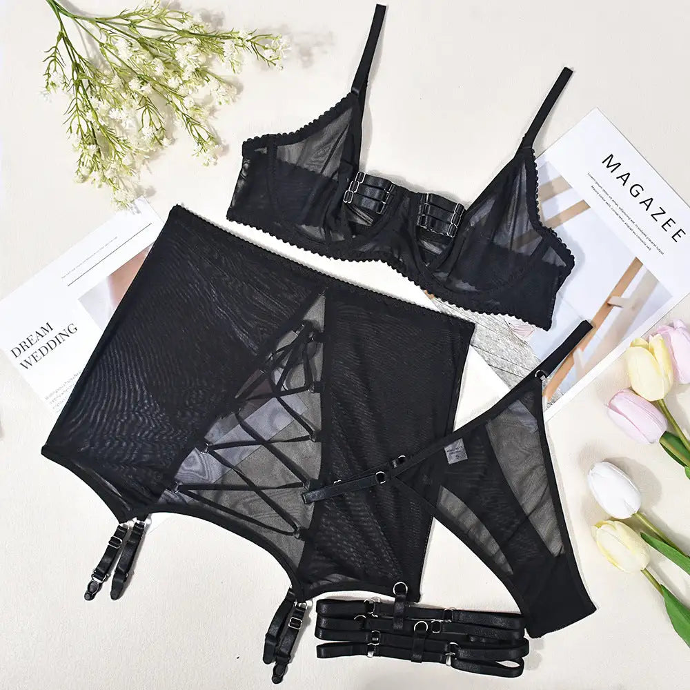 Women's  Strappy Sexy Lingerie - Lootquake