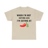 When I’m Not Eating Ass I’m Eating at Chili’s Funny Shirt – Hilarious Adult Humor Graphic Tee