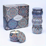 Set Of 12 Scented Candle Boxes (aroma: Rose, Co Co, Freesia, Peppermint, Lavender, Gardenia, Tuberose, Camellia, Wild Bluebell, Vanilla, Violet, Lemon) with Random Jar Colors, Candles for Relax, Relaxation, Bathing, Yoga, And