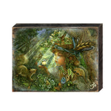 Nature Boy Fantasy Wooden Wall Art by Josephine Wall - Fantasy Decor - 852121-JW