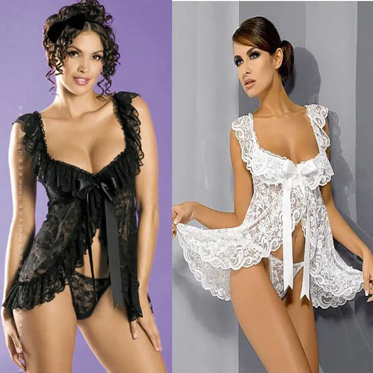 Rose lace lingerie - Lootquake
