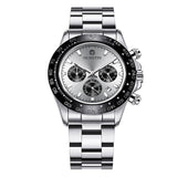 Stainless Steel Waterproof Multi-function Running Watch