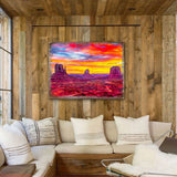 Canyons Landscape Art Wooden Wall Art by Nature Wonders - Nature Wildlife Decor  - 95236B