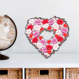 Valentine Heart Holiday Door Wreath by G. DeBrekht - Love Family Kids Decor - 8185308H