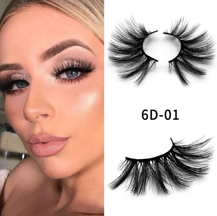25mm 6D Mink False Eyelashes