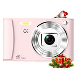 Digital Zoom1080P HD Digital Camera - 2.4" Rechargeable Camera, 800mAh, Equipped With A 32GB SD Card, Support For Vlog, Selfie, Photography, Video Recording, Webcam, Digital Camera Suitable For Beginners/Youngest, Perfect Gif