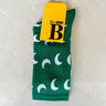 1 Pair Moon Pattern Trendy Y2K Hip Hop Socks, Casual Versatile Soft Comfortable Outdoor Sports Socks