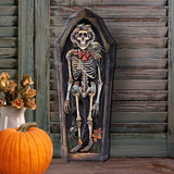 Decoración navideña con esqueleto de ataúd para puerta de G. DeBrekht - Decoración de Halloween - 8652797H