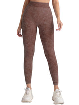 2 Pieces High Waist V Back Yoga Pants Tummy Control Running Workout Tight - Lootquake
