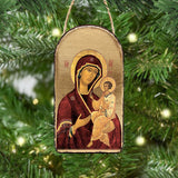 Adorno de icono sagrado ortodoxo religioso de la Virgen María - Decoración inspiradora - 87063